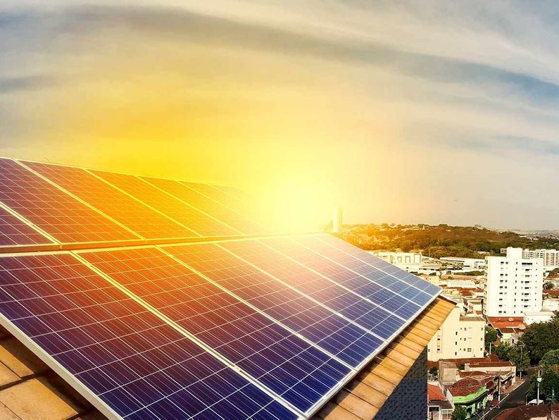 Energía eléctrica (Paneles solares)